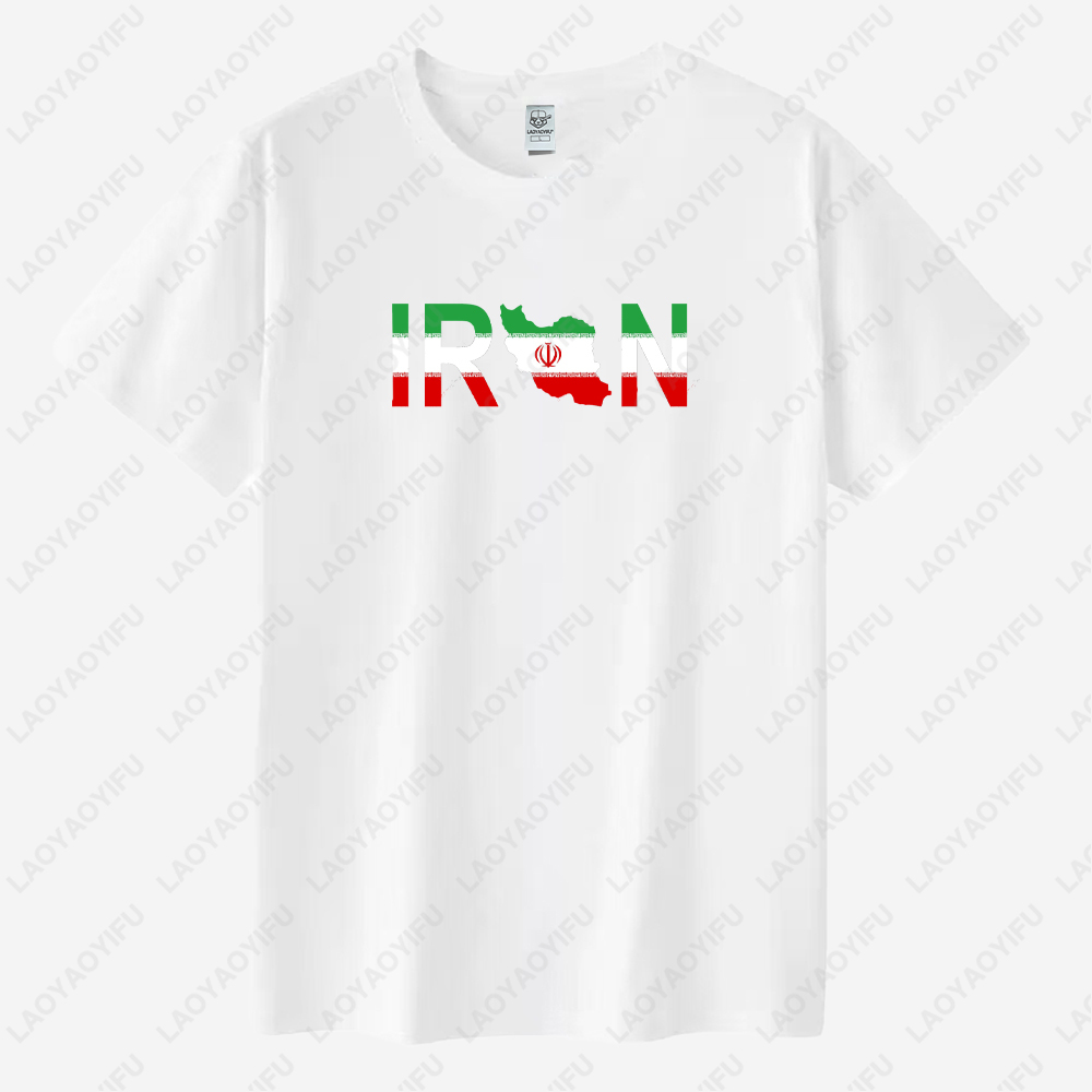 Iran drapeau graphique t-shirts carte de la ville Allah Abrahamic Religions fierté cadeau haute qualité coton T-shirt été femme homme hauts t-shirts