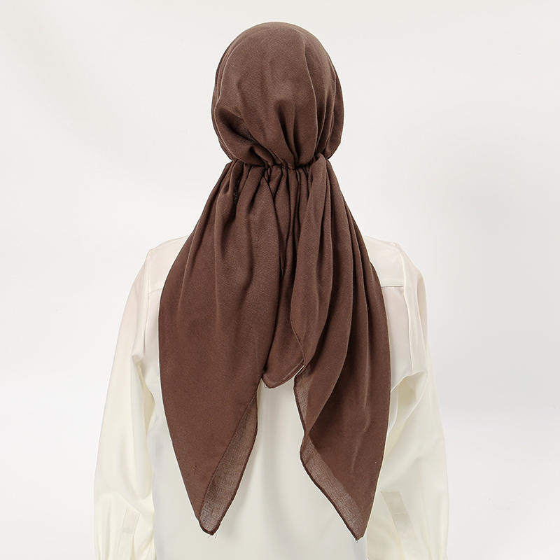 Foulard Hijab instantané musulman, turban optique solide, bonnet de nuit pour dormir, bonnet élastique en coton pour cheveux, nouveau