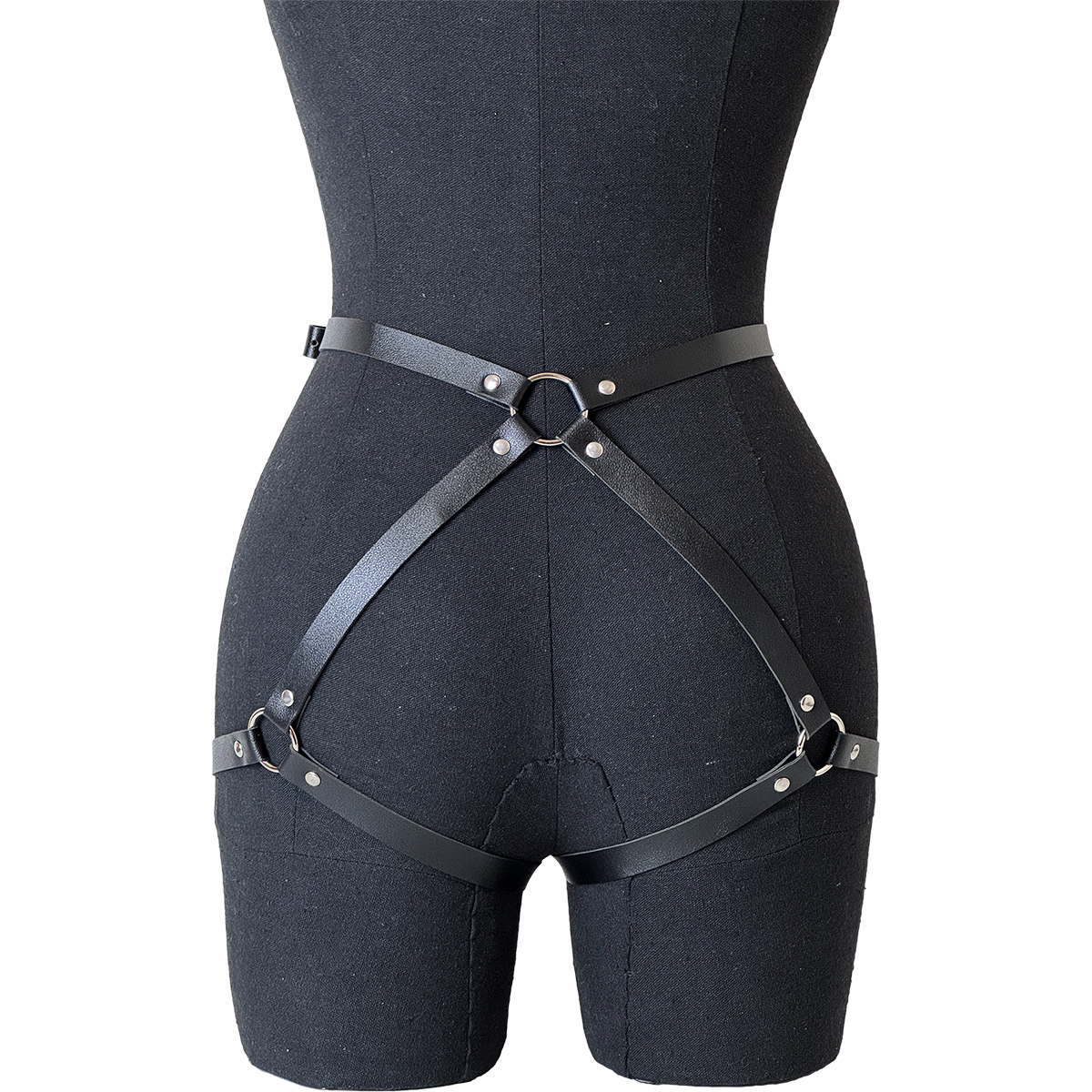 Ceinture de harnais en cuir PU pour femmes, sous-vêtements Sexy de désir pur, sangles de vêtements BDSM, vêtements sexuels gothiques fétichistes, accessoires de sous-vêtements