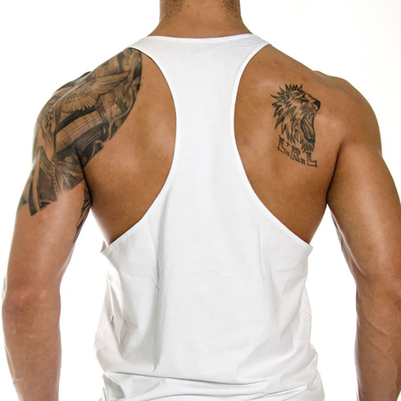 Vêtements de gymnastique professionnels pour hommes, entraînement comme une machine, dos en Y, maillots de fitness, coton, musculation, Stringer, précieux, été