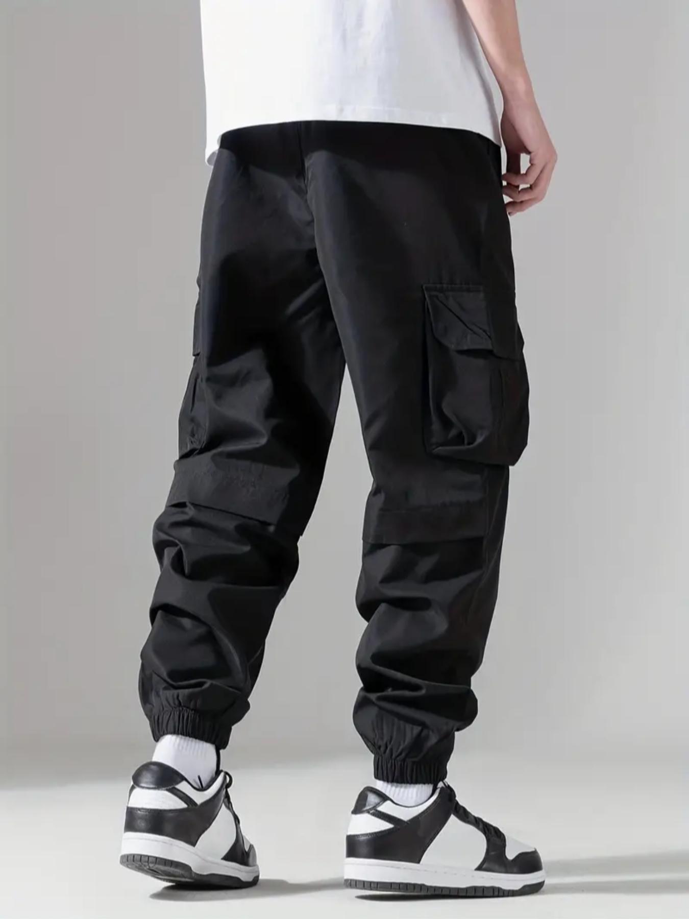 Pantalons pour hommes, pantalons à neuf points, sport décontracté, salopette fine, fitness, course à pied, tissus confortables, simples et polyvalents, à la mode