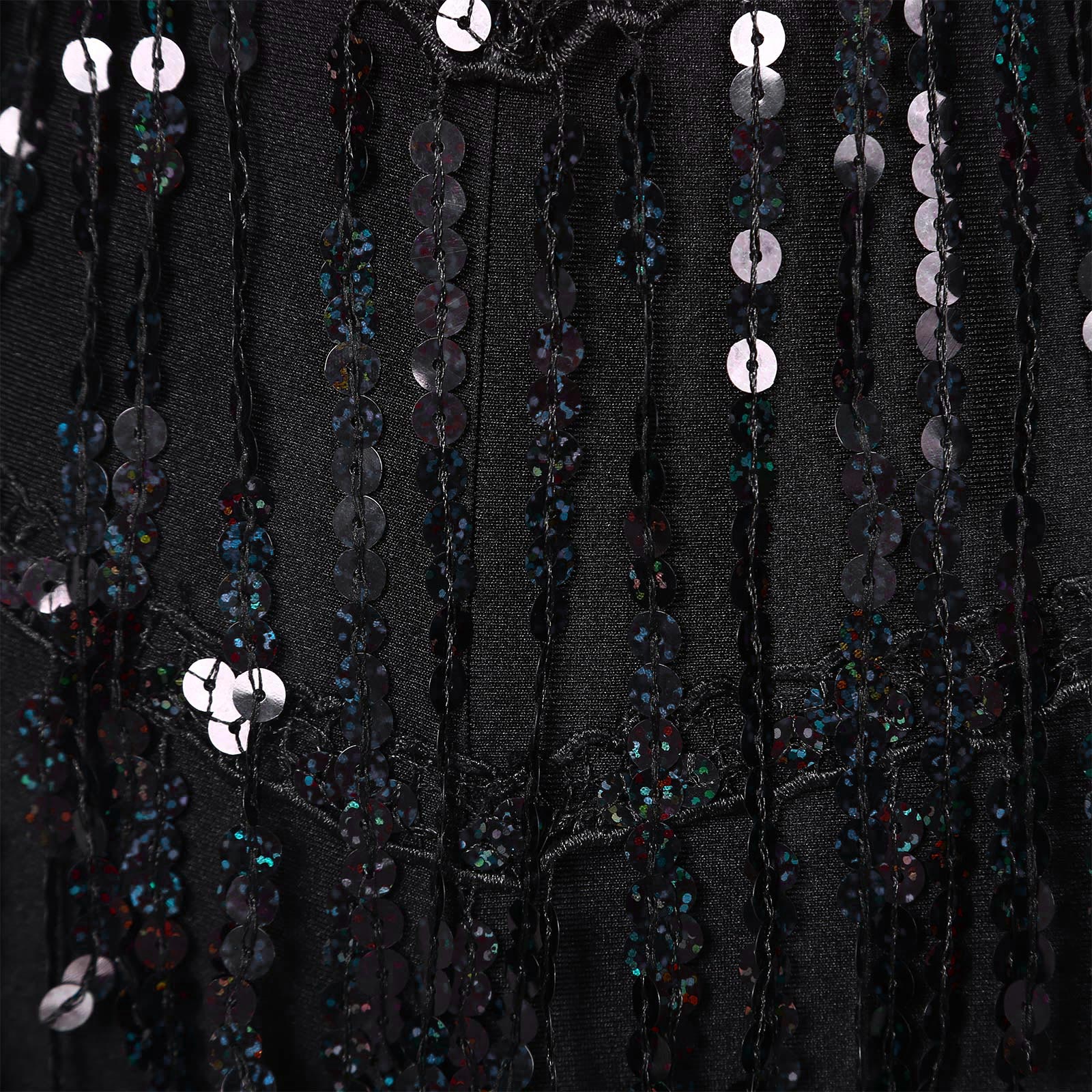 Combinaison Jazz à franges pour femmes, paillettes scintillantes, Costume de danse latine Cha-cha, dos nu, Rumba Tango, justaucorps à franges, vêtements de danse