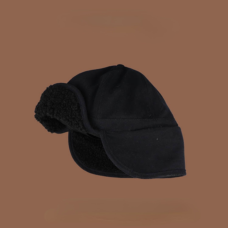 Bonnet Doublé de Fourrure pour Femme, Chaud, Doux, avec Bord Optique, Nouvelle Collection Hiver, Livraison Directe