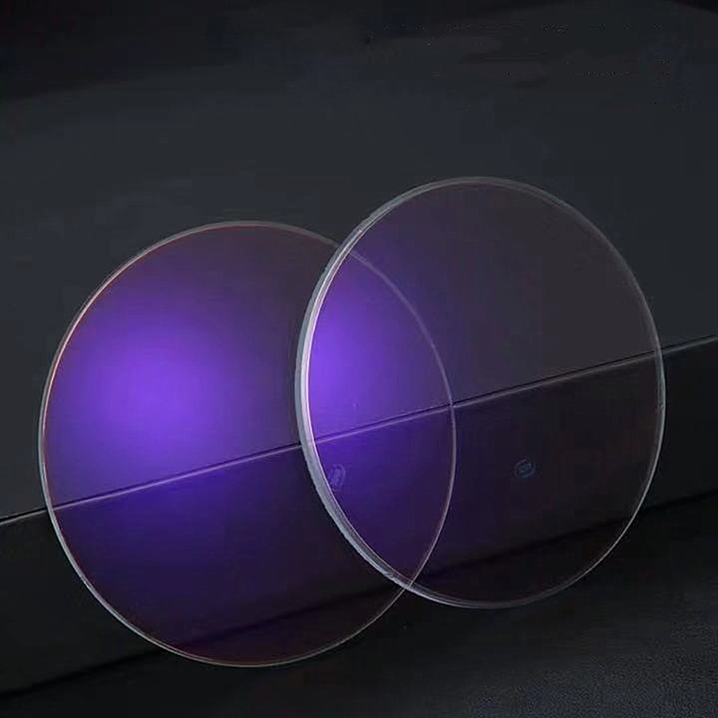 2 pièces 1.56 1.61 1.67 lentilles de lunettes sur mesure Prescription Anti-éblouissement/réfléchant/rayures verre optique myopie lentille de lecture