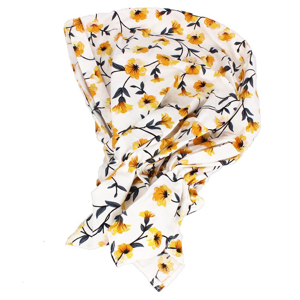 Chemo Skullies Beanie fille Bandanas floraux femmes mode Turban tête enveloppement pour perte de cheveux casquette chapeaux dame Rural femme HT223