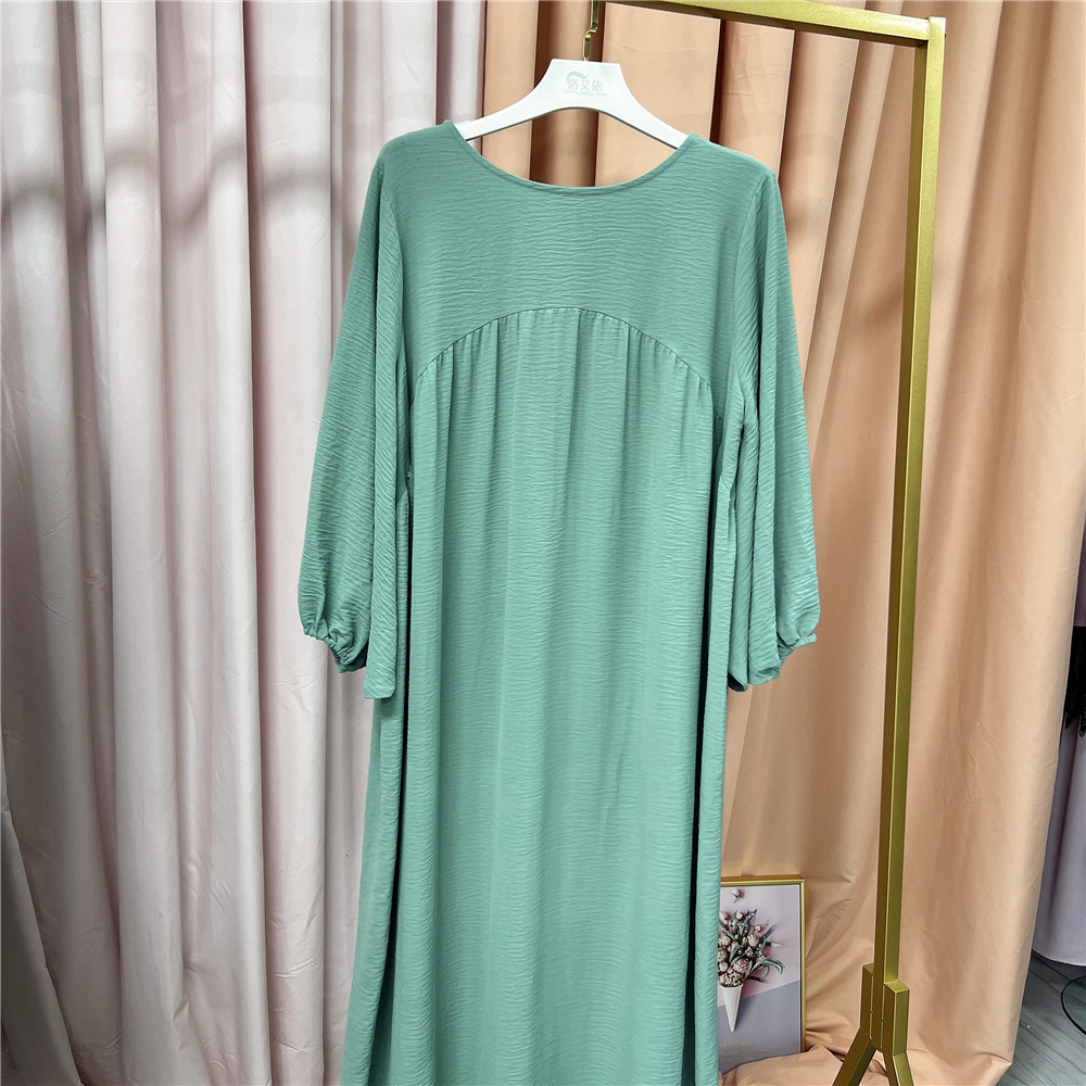 EmilWomen-Abayas de prière du Ramadan pour femmes, caftan marocain, noir, vert, mode européenne, vêtements longs