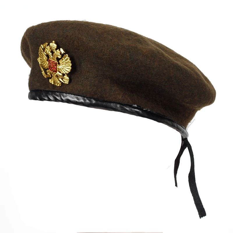 Chapeau d'hiver en laine chaud, chapeau octogonal, béret réglable à la mode, bonnet polyvalent unisexe, bérets de couleur unie
