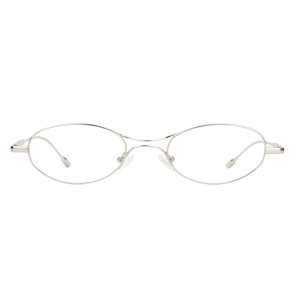 Tendance ovale métal myopie lunettes cadre pour femmes Prescription lunettes montures Punk cadre Monturas De Lentes Mujer