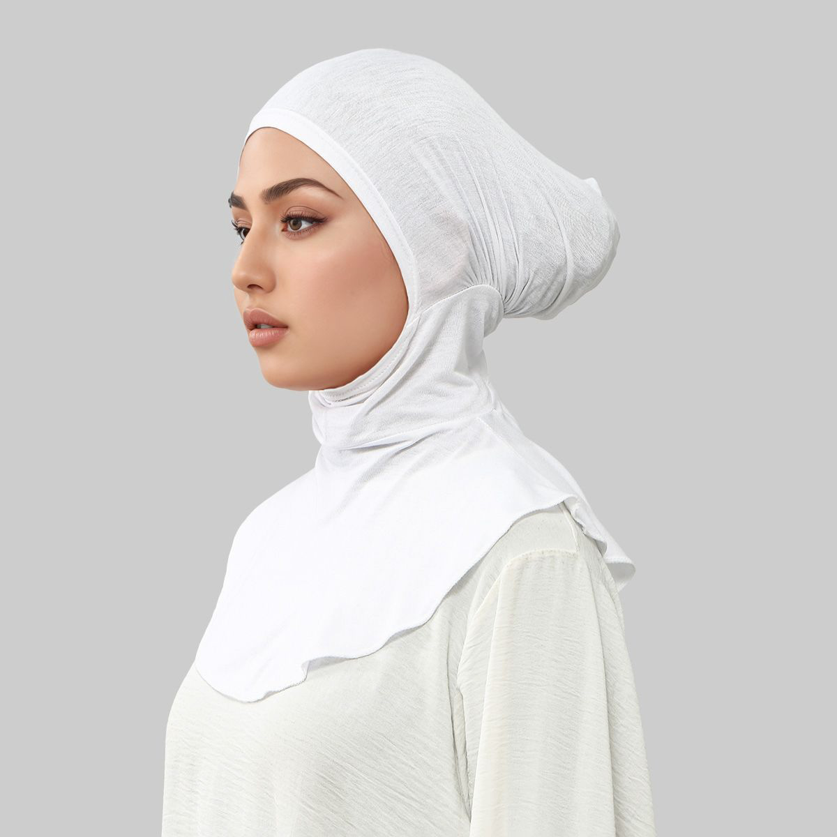 Bonnet Hijab Intérieur en Jersey, Faux Col, Sous-Hijab, Foulard Musulman, Sous-Hijab Islamique, Hijab Ninja, Chapeau Foulard, Bonnet