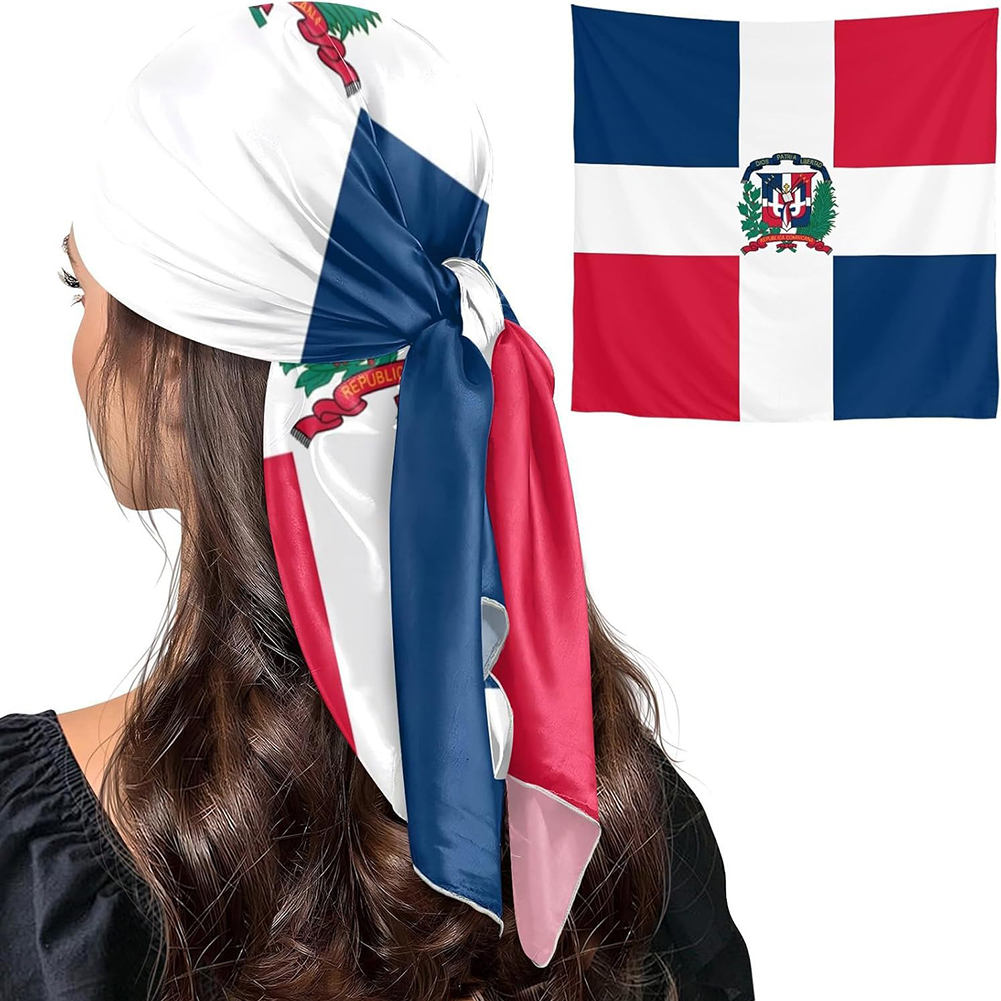Foulard motif drapeau National bandeau de sport bandeau carré pour bandeau de Football bandeau de Yoga pour hommes et femmes