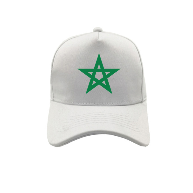 Casquettes de Baseball drapeau marocain réglables Snapback mode unisexe Cool chapeaux maroc MZ-285