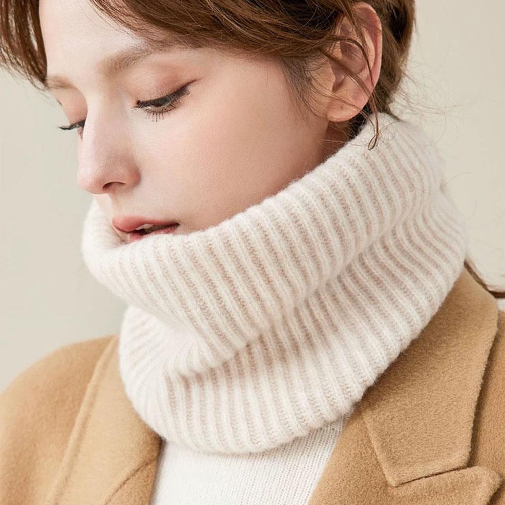 1 pièce Cache-cou d'hiver épais et chaud, élastique, convertible en bandeau, accessoire pour l'extérieur, les loisirs et le bureau