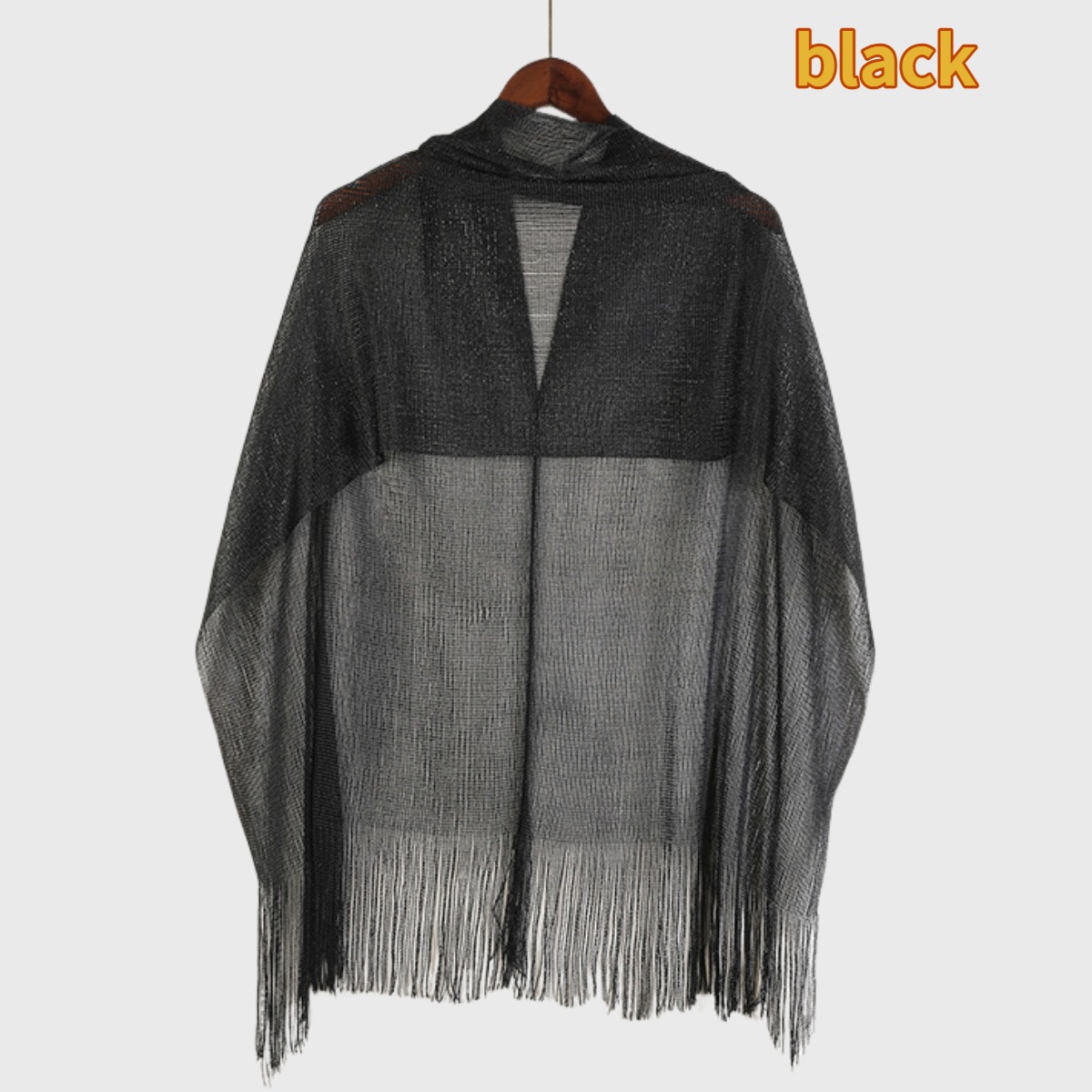 Châle à franges pour femme, élégant pour les trajets quotidiens, accessoires assortis aux jupes, tendance, simple et magnifique