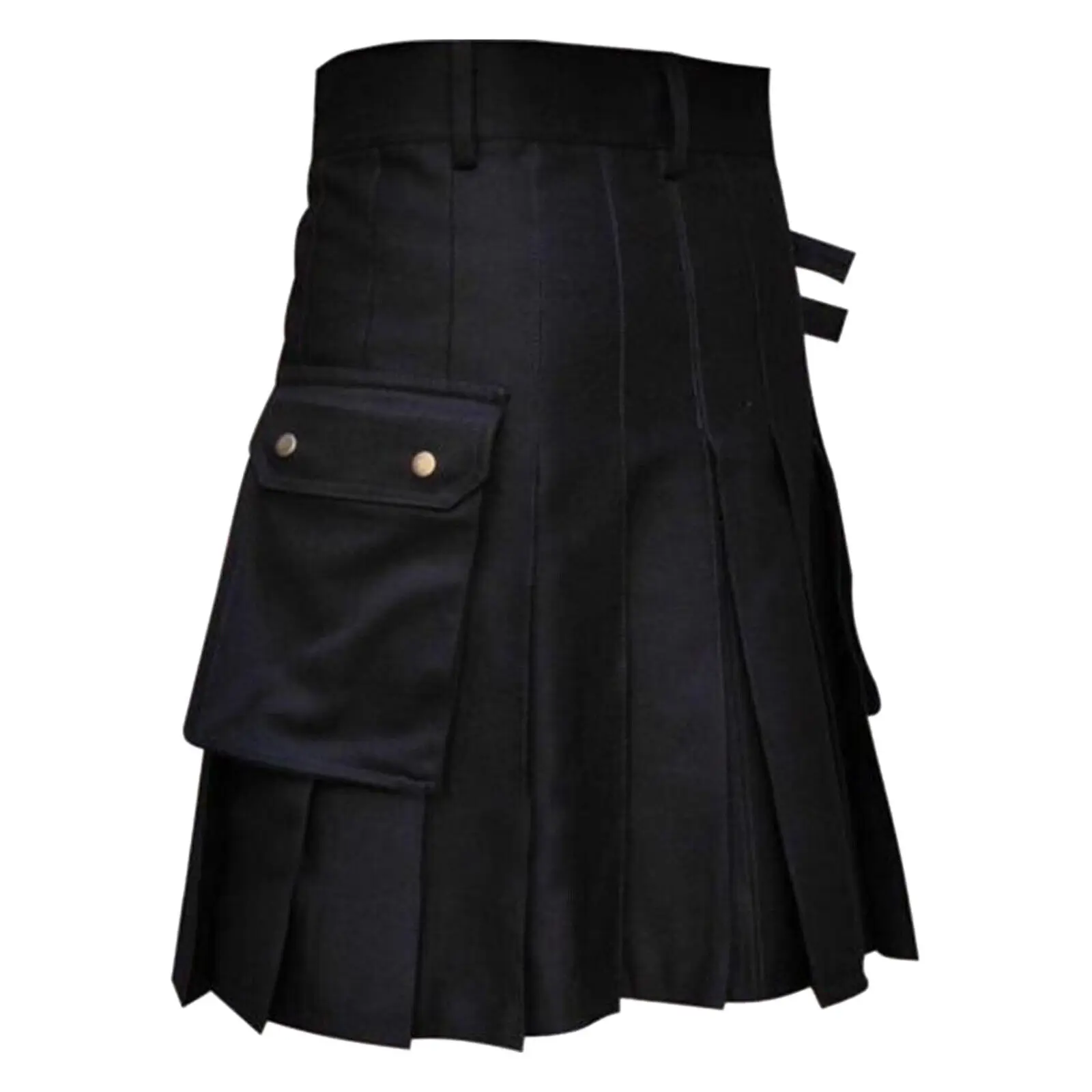1Kilts Kilt utilitaire pour homme, kilt hybride moderne en coton et tartan écossais