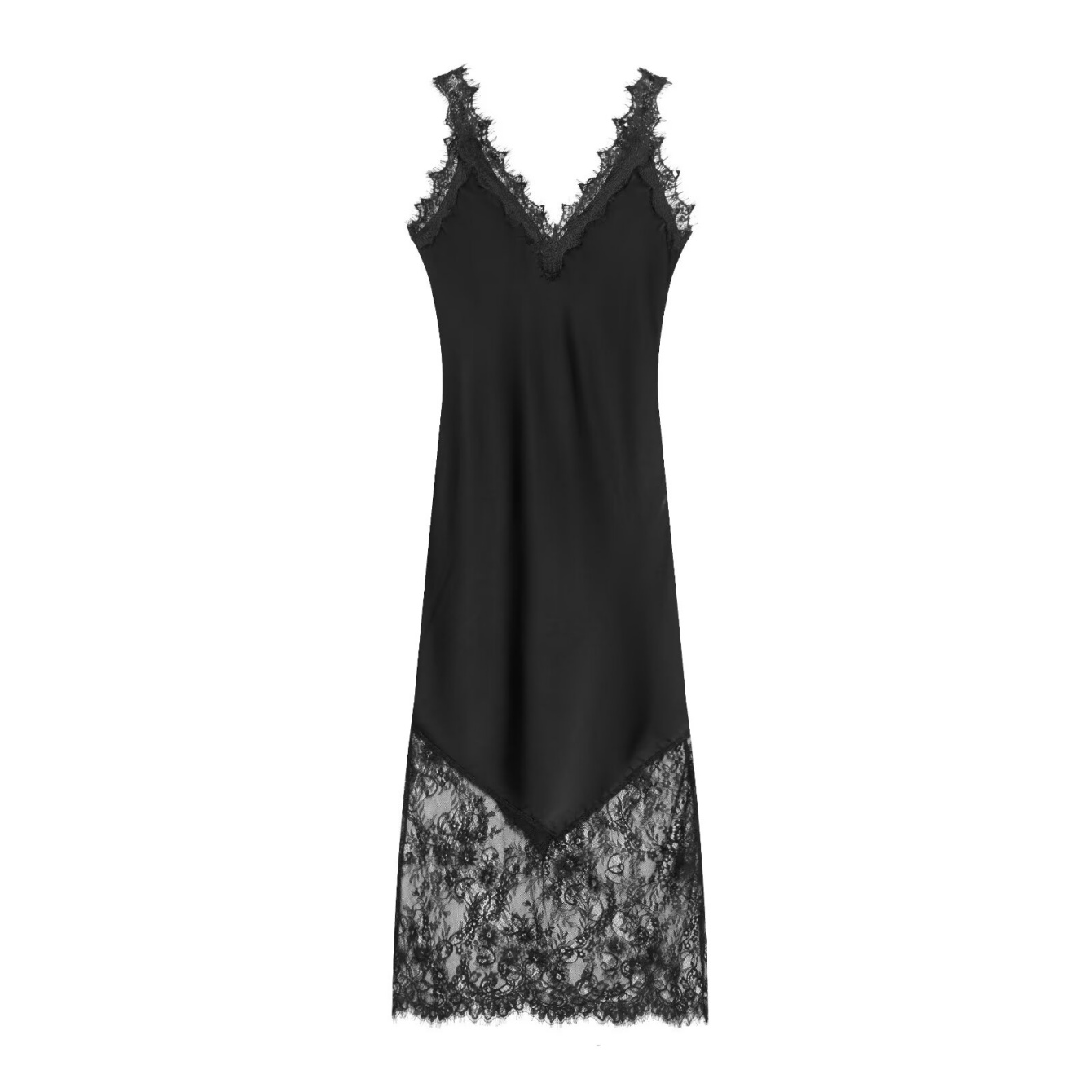 Robes longues en satin et dentelle pour femmes, robes de soirée sexy sans manches à col en V pour l'été, robes de soirée élégantes pour femmes, robes dos nu