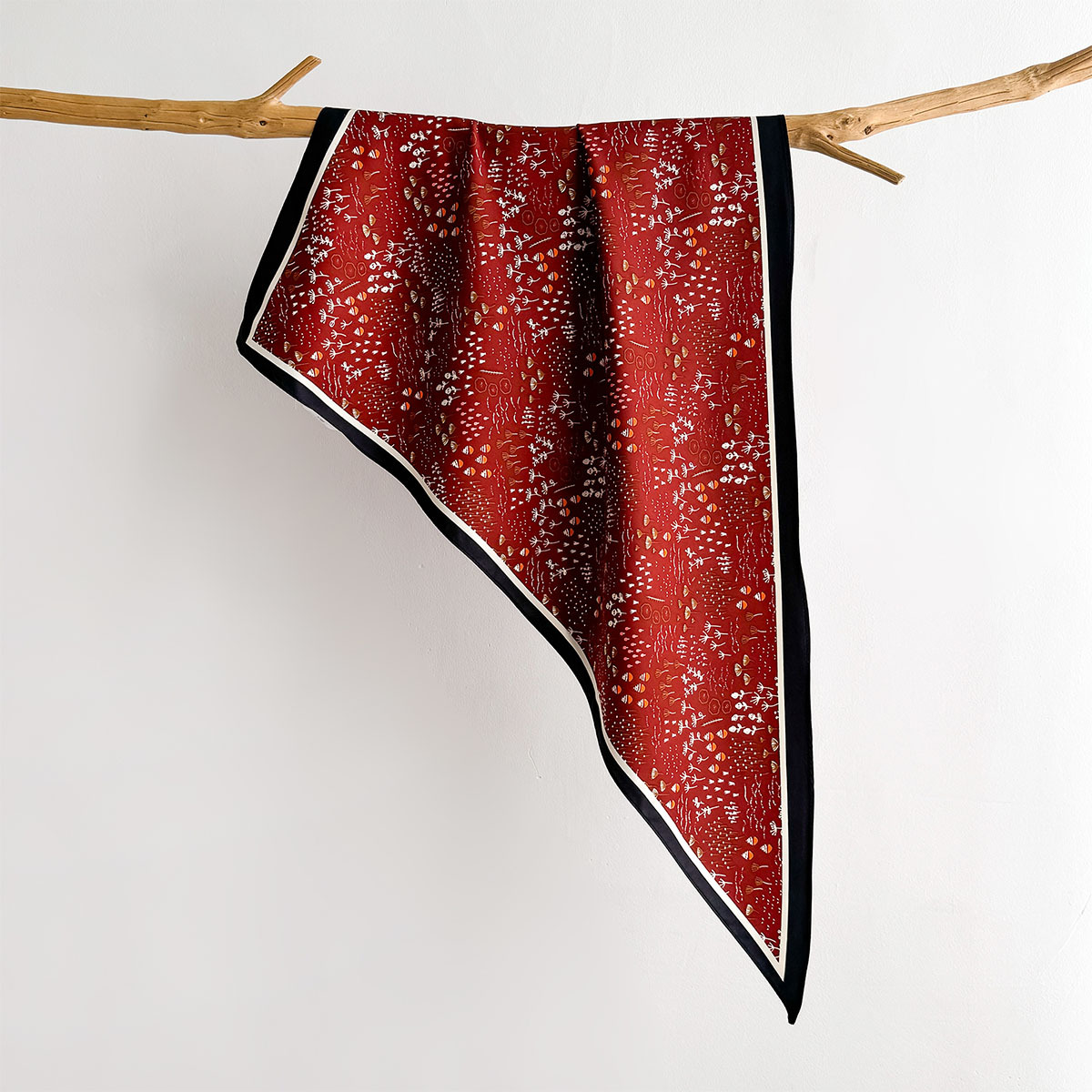 Foulard carré imprimé floral pour femme, en soie imitation douce, écharpes, bandanas, hijab de luxe, foulard élégant, châles et étoles