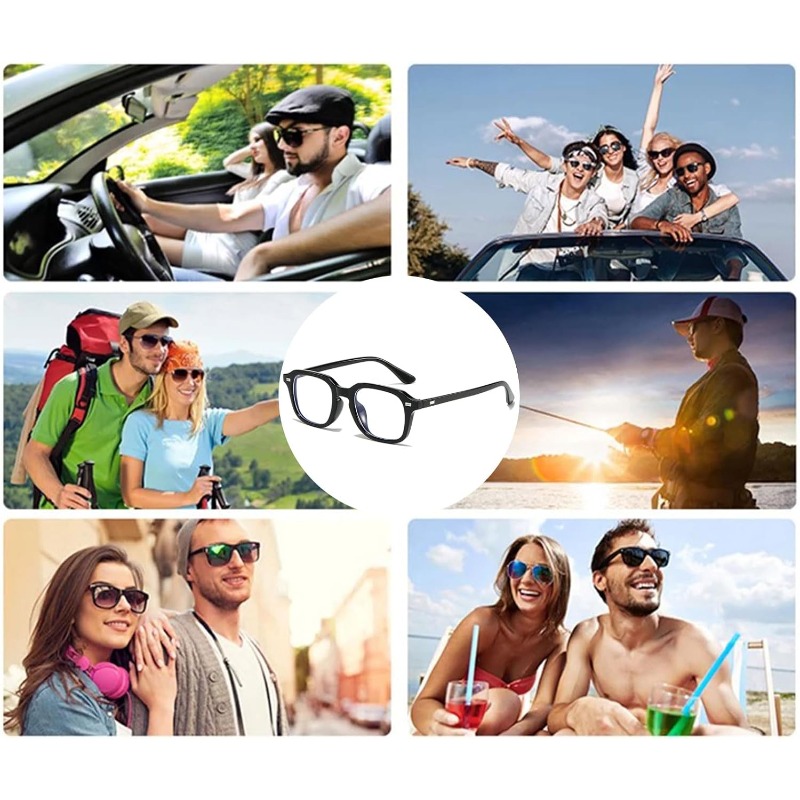 Lunettes de soleil carrées rétro pour hommes et femmes, lunettes de soleil teintées vintage des années 90, monture carrée, protection UV400