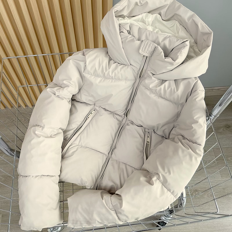 Vestes d'hiver pour femmes Vintage poches à capuche manteaux rembourrés en coton mode chaud épais noir Parkas vêtements de dessus pour femmes hauts décontractés