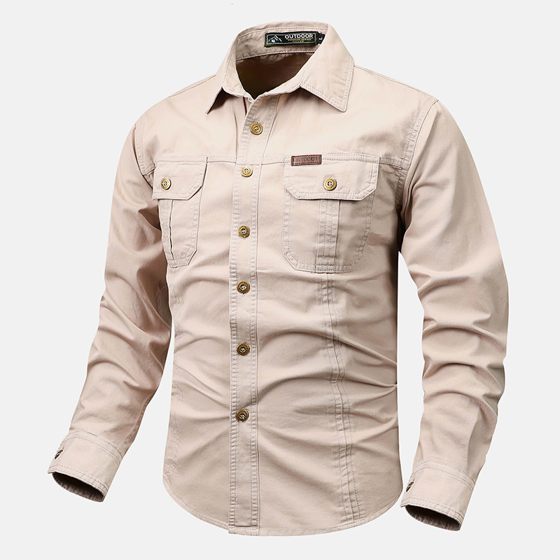 Chemise tactique chemises pour hommes chemise militaire à manches longues chemise tactique homme chemise noire homme chemise extérieure