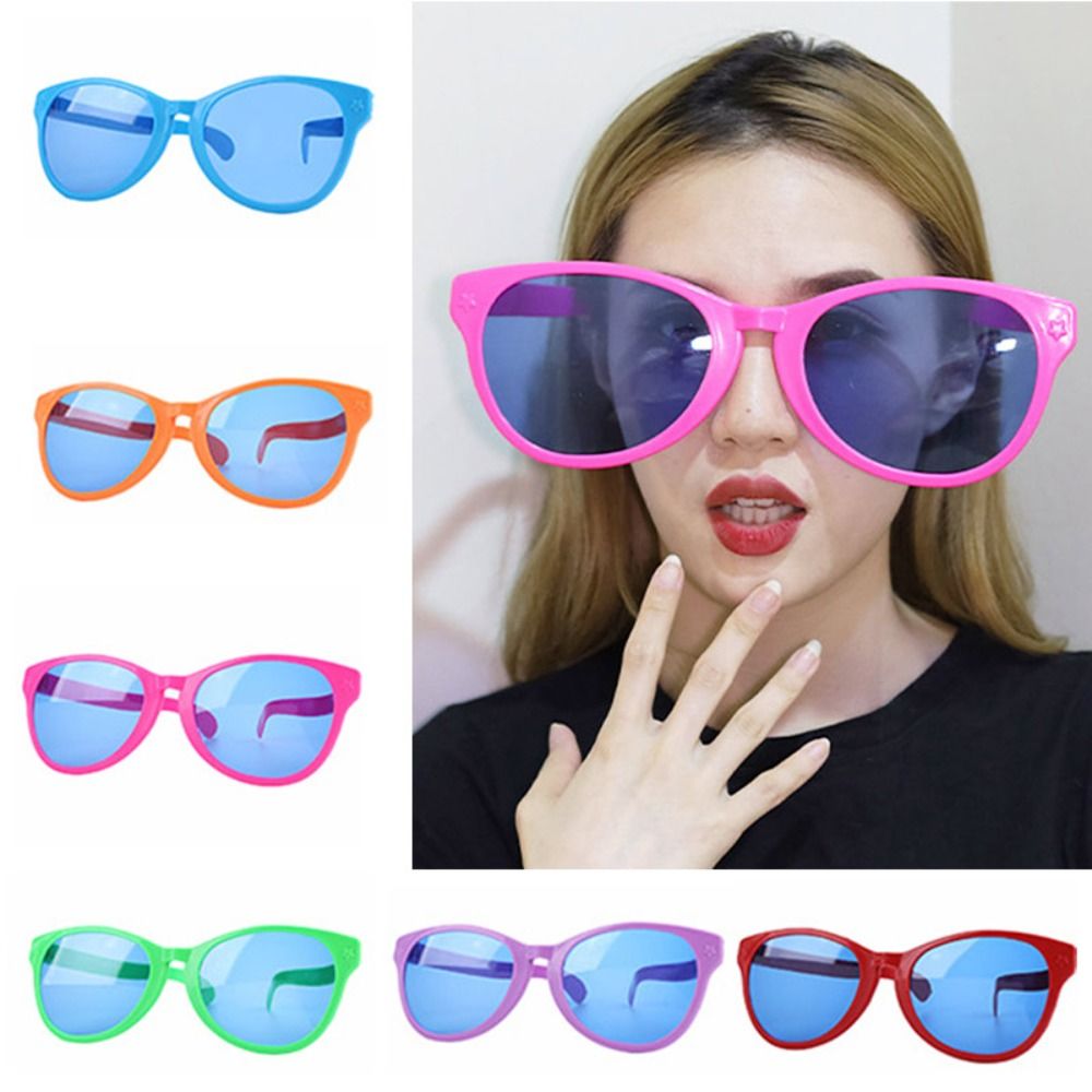 Accessoires de fête à la mode mascarade grand cadre nuances lunettes lumineuses lunettes carrées grandes lunettes