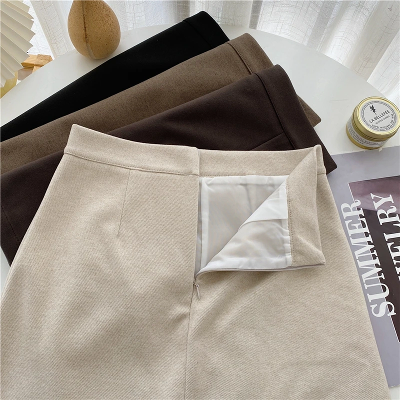 Mini-jupes A-line pour femmes, vêtements au-dessus du genou, style de rue preppy basique, prédominant, sexy, minimaliste, BF, le plus récent, été