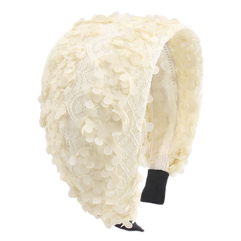 Bandeau à cheveux à large bord pour femme, couvre-épingle à cheveux antidérapant denté, gris, lavage du visage, accessoires pour cheveux, bandeaux de sauna pour mère