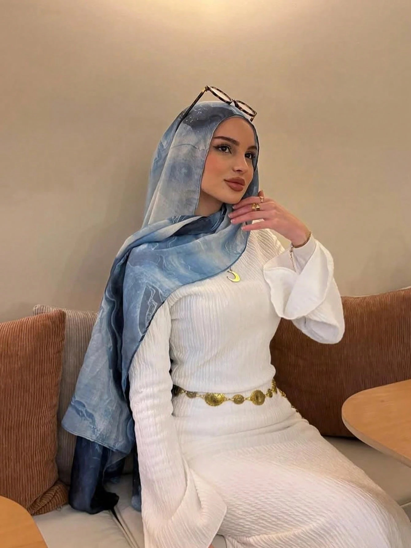 1 pièces Ramadan Hijab bohème imprimé femmes aquarelle doux musulman Hijabs Floral respirant châle enveloppement écharpe islamique foulard chaud