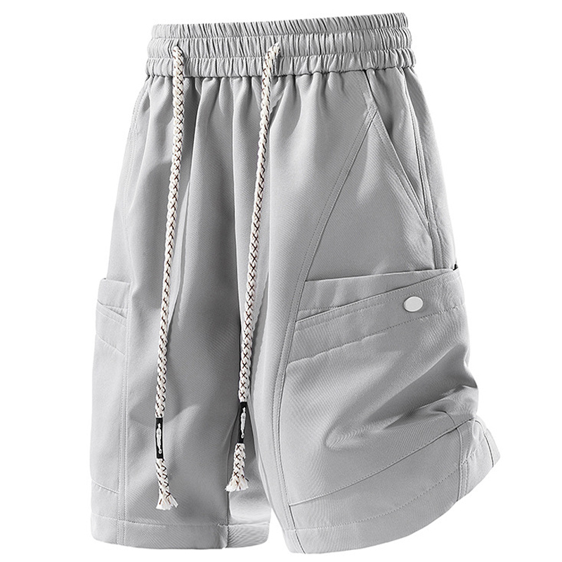 Shorts pour hommes en tailles 6XL, 7XL, 8XL, Nouveaux shorts d'été pour hommes, Pantalons décontractés de sport couleur unie, Pantalon de sport fitness cinq-quarts 1502