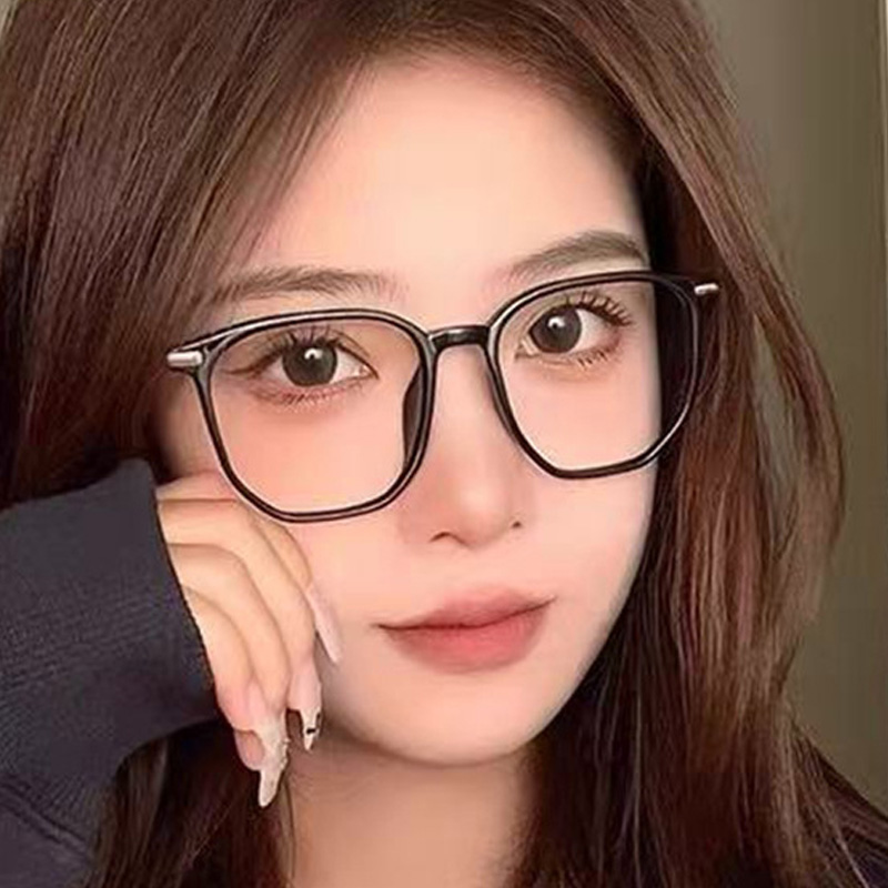 Lunettes de lecture carrées Anti-lumière bleue, à grande monture, pour femmes d'âge moyen et âgées, à fleurs, 5515