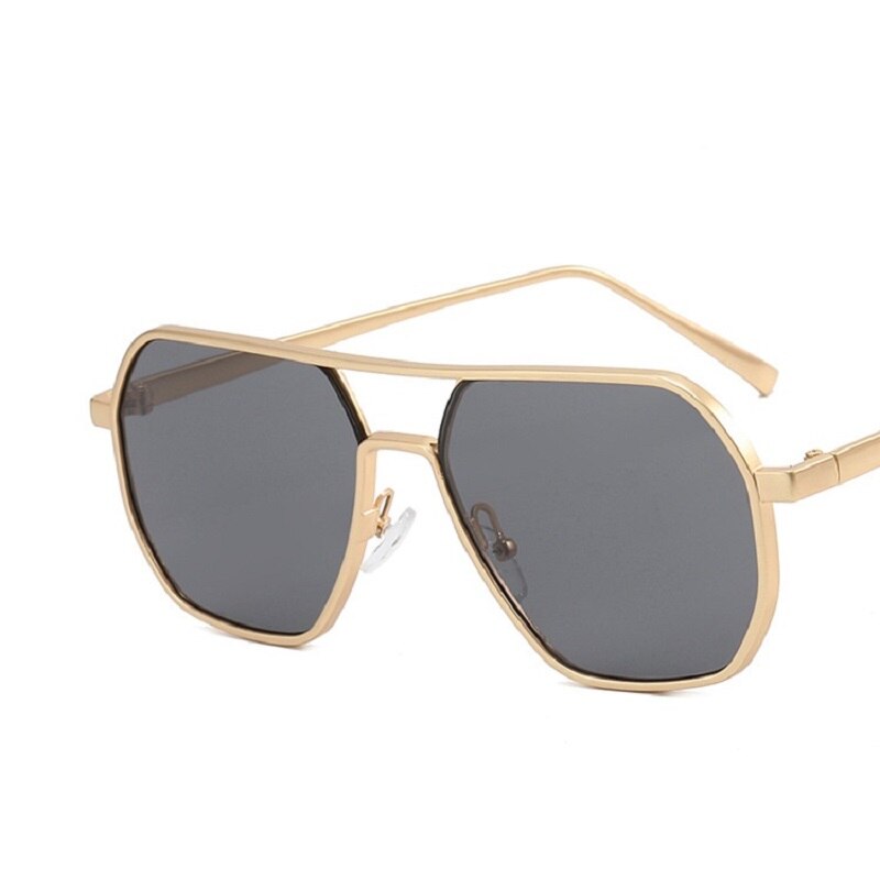 Lunettes de soleil rétro pour hommes, de marque, de haute qualité, avec monture en métal, lunettes de conduite protectrices, UV400