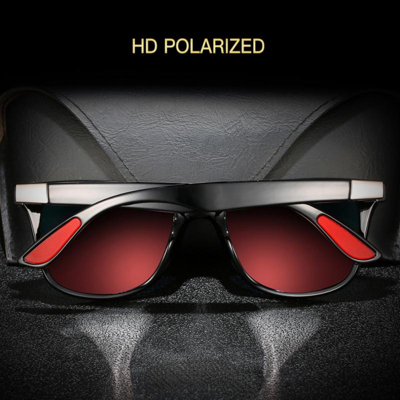 Lunettes de soleil polarisées pour hommes, lunettes de soleil classiques, lunettes de conduite de luxe, lunettes de voyage et de pêche, UV400