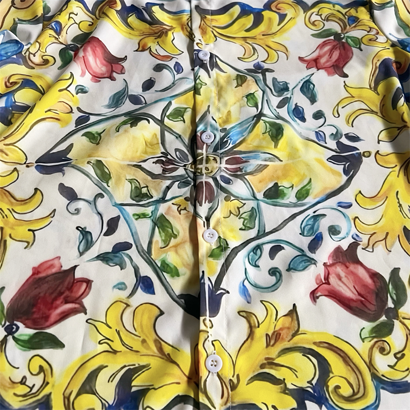 Chemise pour hommes chemise design personnalisé chemise à manches longues version ample revers chemise simple boutonnage super grande taille XS-6XL tissu doux