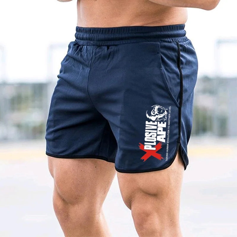 Shorts de jogging à séchage rapide pour hommes, pantalons courts de jogging, sports de course, entraînement de fitness, objectifs de gym, été