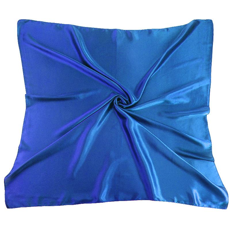 Foulard carré en Satin pour femmes, foulard soyeux, Bandana pour envelopper les cheveux et dormir, 90x90cm, nouvelle collection