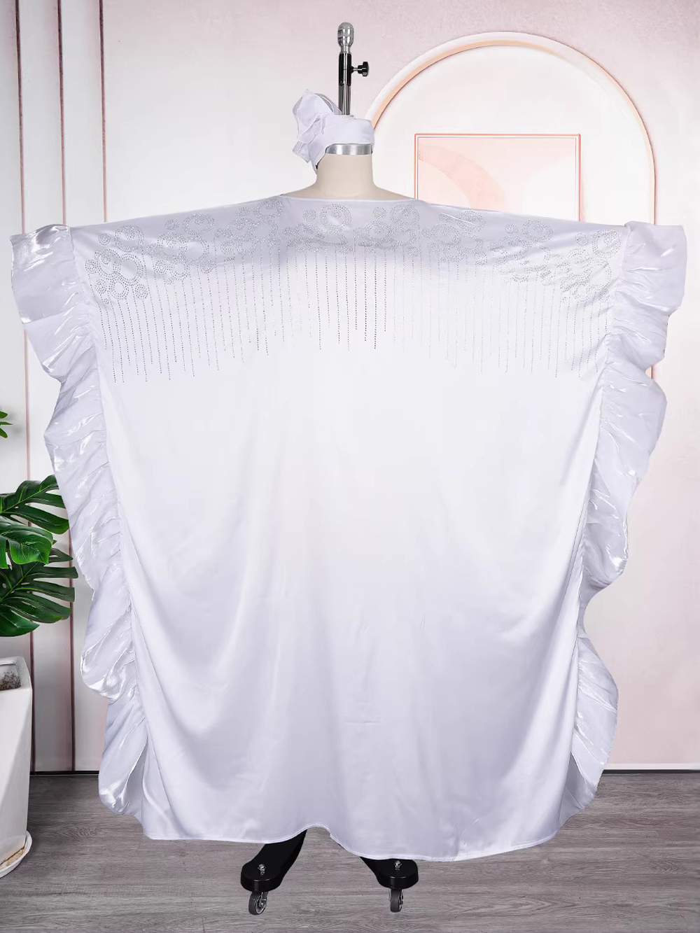 Robes de soirée élégantes pour femmes, robes maxi traditionnelles africaines amples à volants, abayas hijab de Dubaï, robes de mariée, kaftans