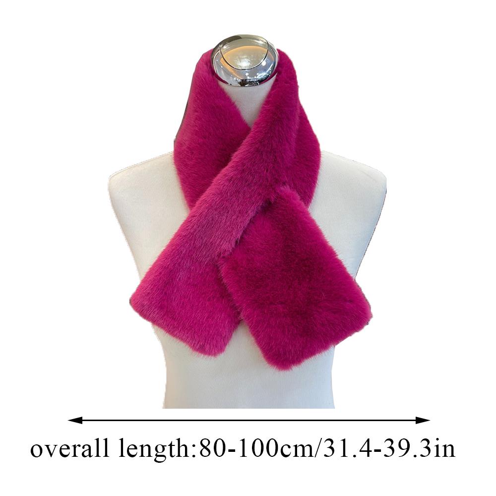 Écharpe en fourrure pour femmes, écharpe Y2K résistante au froid, imprimé léopard, chauffe-cou, fausse fourrure de lapin, écharpes de luxe pour femmes