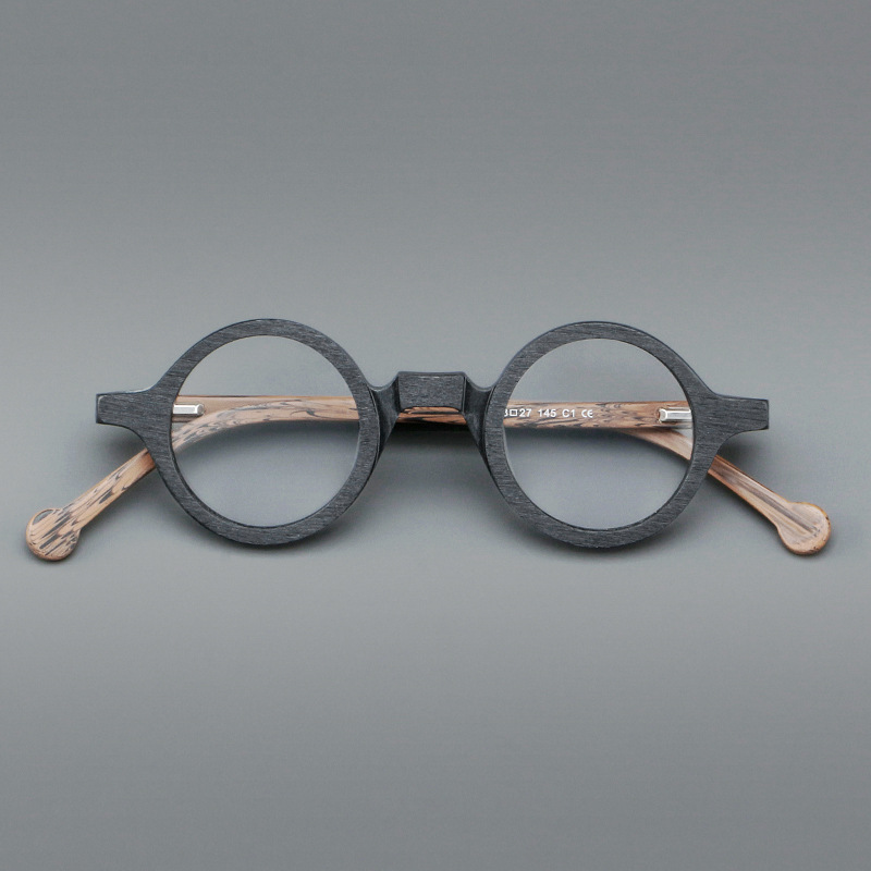 Vintage acétate cadre optique hommes rétro lunettes rondes myopie presbytie lunettes de Prescription femmes marque de luxe lunettes cadre
