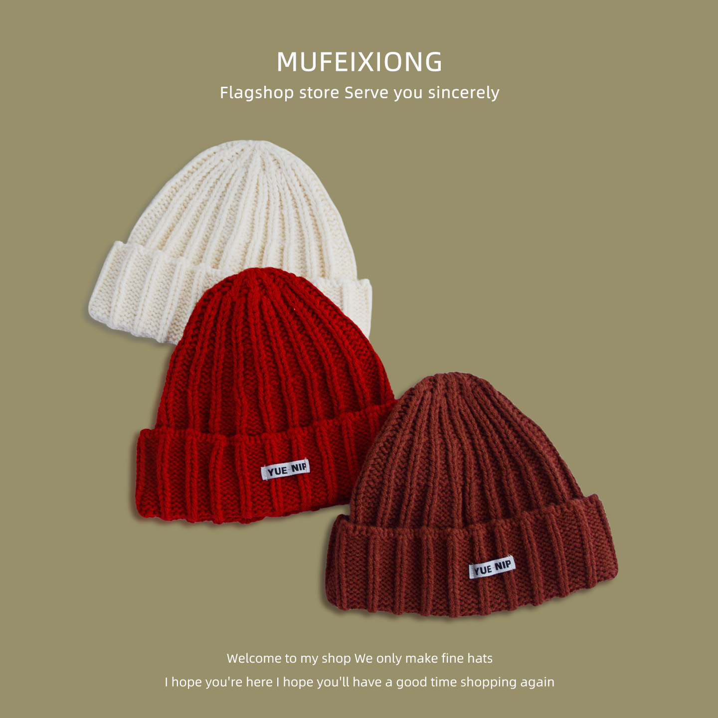 Automne hiver nouvelles femmes chaud bonnet femmes chaud coupe-vent cône haut pull laine chapeau tricoté chapeau