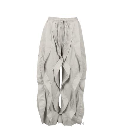 Pantalons pour femmes, vêtements de travail élégants pour les déplacements, avec Patchwork, pantalons lanterne en dentelle et pantalons à la cheville, nouvelle collection printemps automne 2025