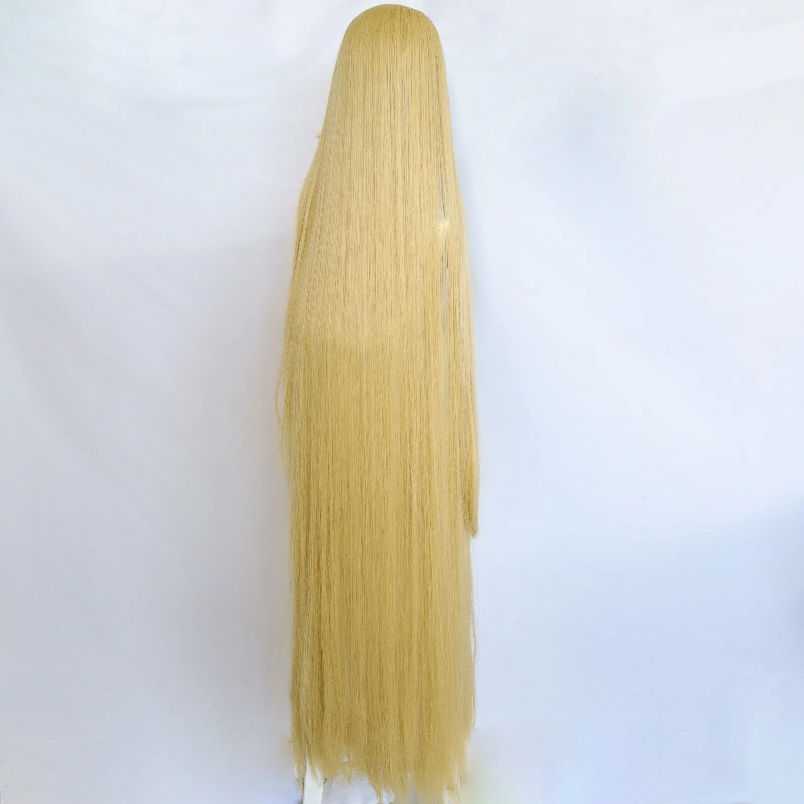 Perruque Cosplay Raiponce Princesse pour Femme, Cheveux Blonds Plus Riches, Halloween, Play 303