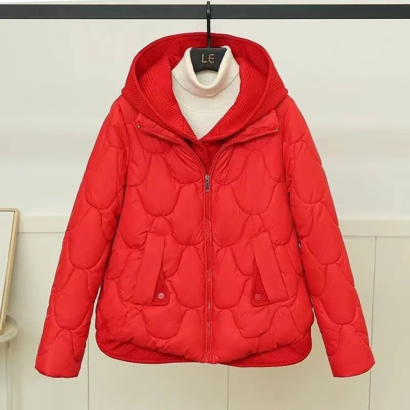 2025 manteaux de mode Style coréen manteau court ample femmes veste femmes Parkas chaud vestes bouffantes manteau décontracté nouveaux vêtements d'hiver