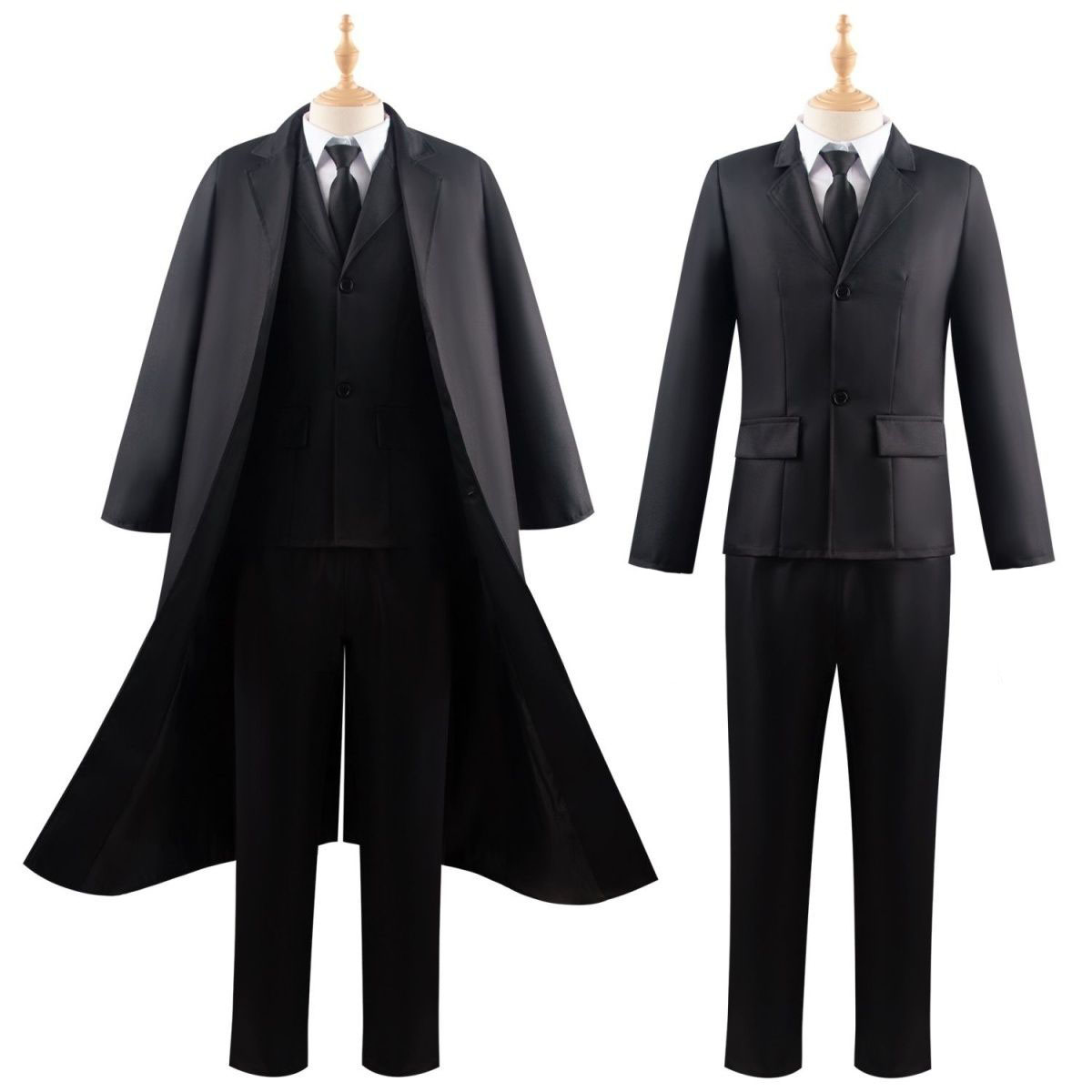 Costume de Cosplay Osamu Dazai, manteau + pantalon + cravate, tenue Anime, vêtements Comic Con