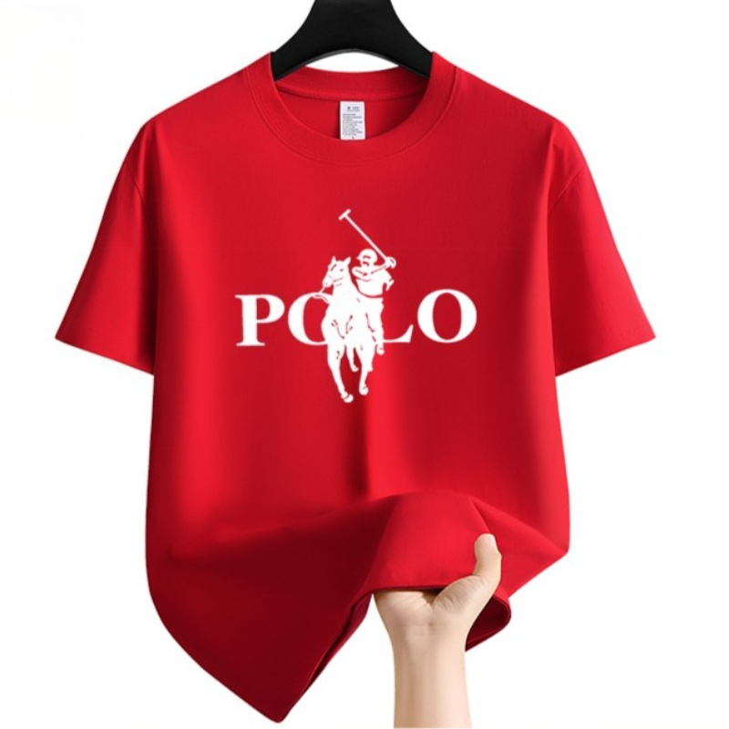 Vêtements de marque pour hommes, mode été, shorts décontractés pour affaires, t-shirt à manches courtes polyvalent à col rond, t-shirt respirant