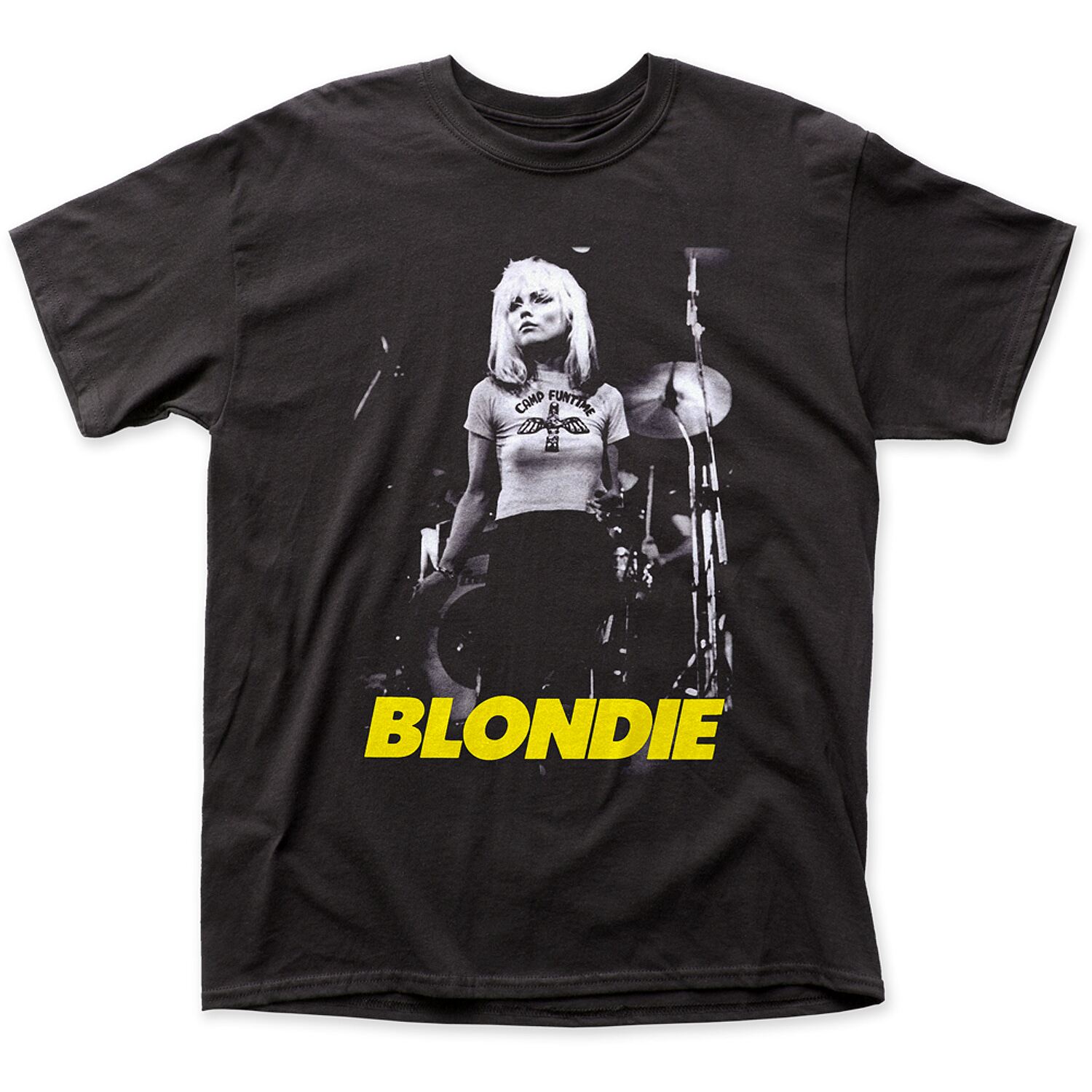 T-shirt punk rock du groupe Blondie, t-shirt rétro et ample pour le groupe féminin des années 1960