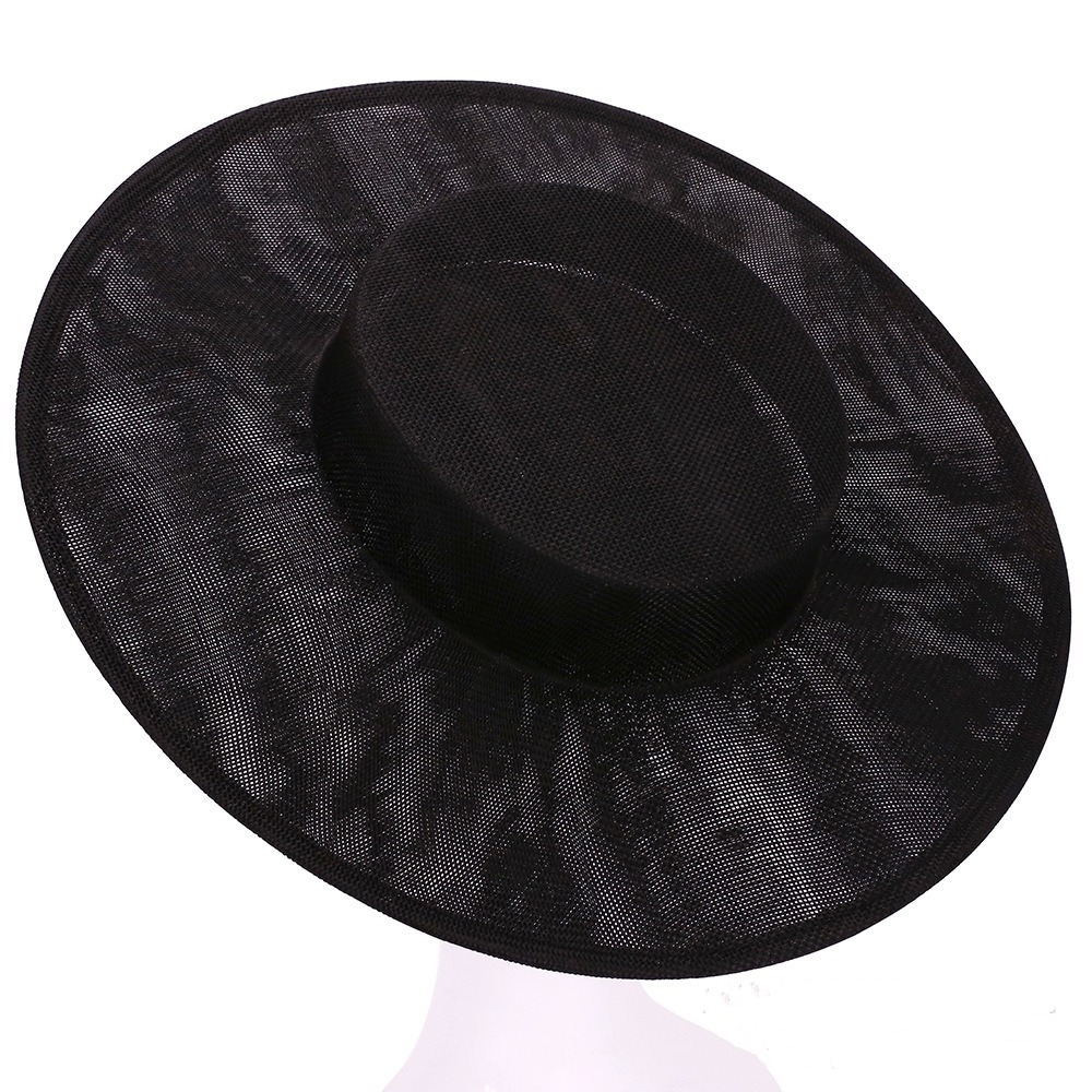 Base de fascinator pour chapeau DIY, accessoires pour cheveux, couleur unie, plusieurs couleurs, chapeaux de banquet, coiffes, grands chapeaux hauts de forme, mariage
