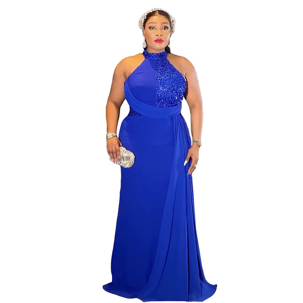 Robes de soirée africaines pour femmes, élégante, turquie, musulmane, Maxi, grande taille, mode Dashiki, paillettes, robe de soirée de mariage, 2025