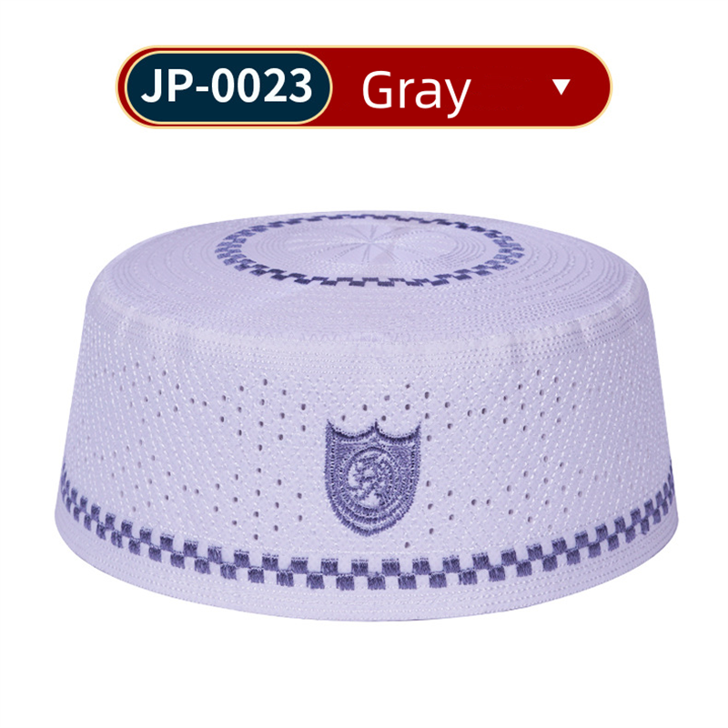 Chapeaux de prière pour hommes musulmans, broderie en coton, islamique, Ramadan, kippa juive, foulard arabe, Turban Topkippot, casquette des eaux saoudiennes