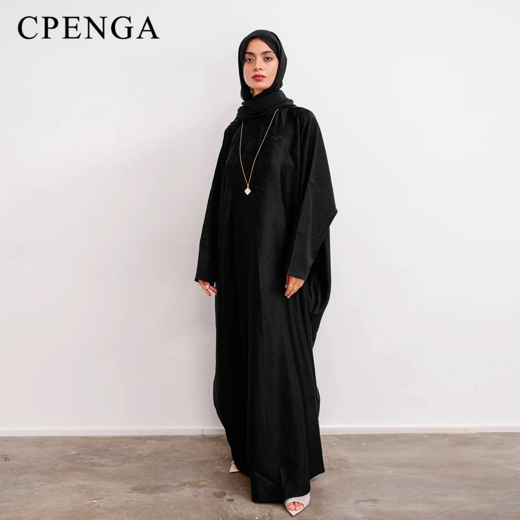 Ensemble de tenues musulmanes de luxe 2 pièces pour femmes, Robe Abaya Hijab Abaya pour Ramadan dubaï, Kaftan de fête islamique, Robe élégante de turquie, 2025
