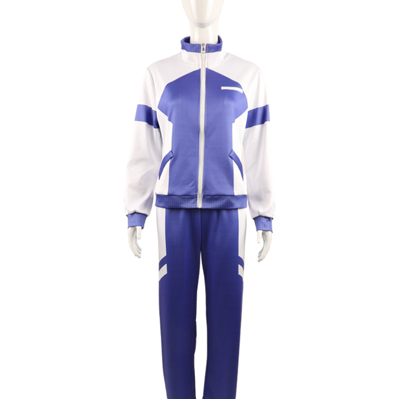 Costume de cosplay Anime Oguri Cap Pretty Derby, survêtement bleu, vêtements de sport, tenue de gymnastique, costume de fête Kawaii pour femme, vêtements décontractés