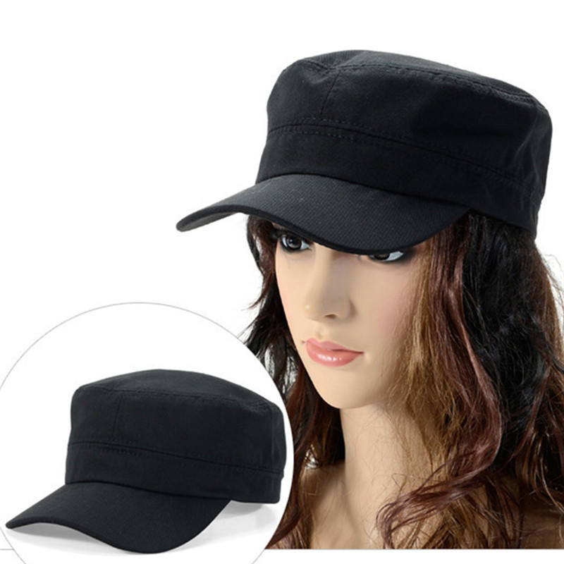 Chapeau Unisexe Classique Ajustable en Cinq Couleurs pour Hommes et Femmes, Style Vintage, Casquette Plate de Type Cadet